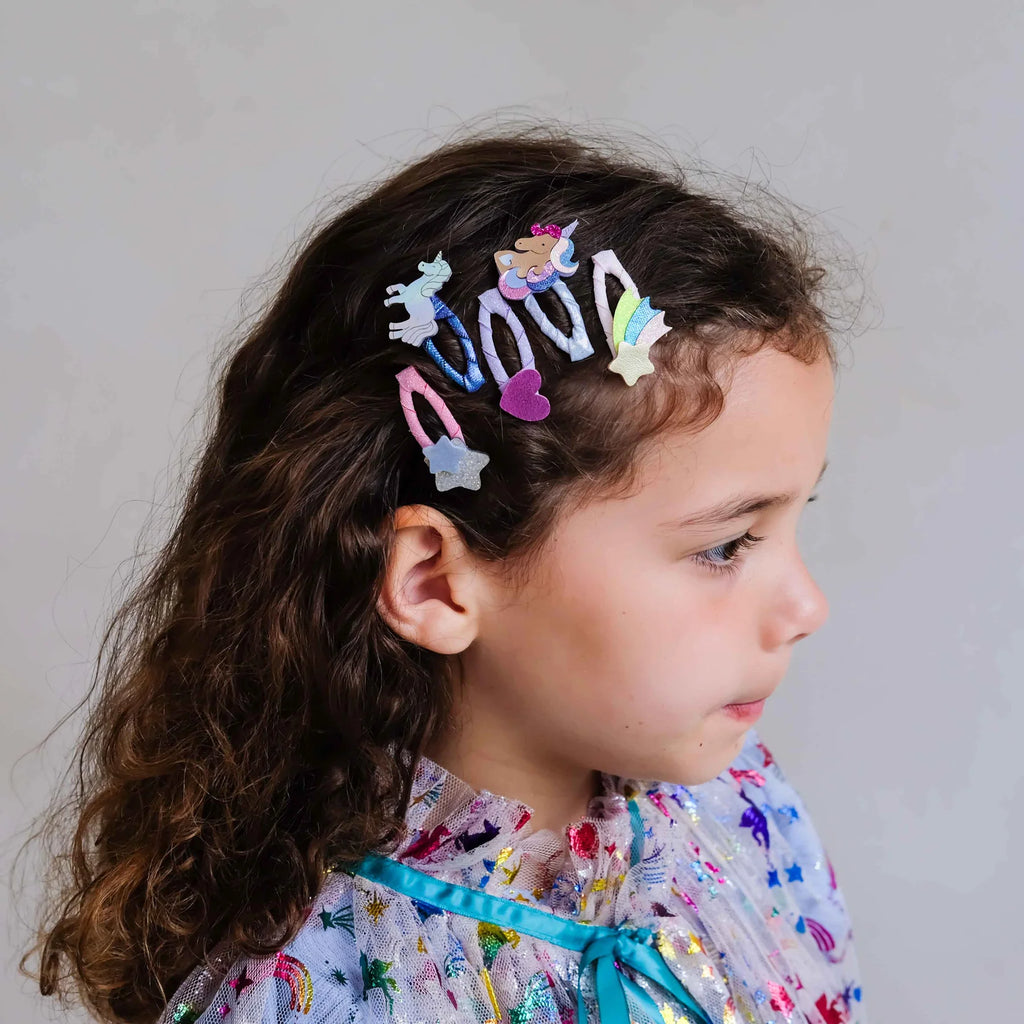 Mini mollette per capelli Unicorni
