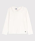 t-shirt a maniche lunghe in cotone per bambini