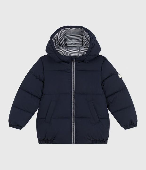 Piumino unisex per bambini in poliestere con fodera in micropile
