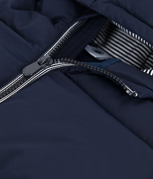 Piumino unisex per bambini in poliestere con fodera in micropile