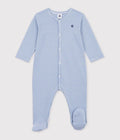 Pigiama in cotone millerighe neonato