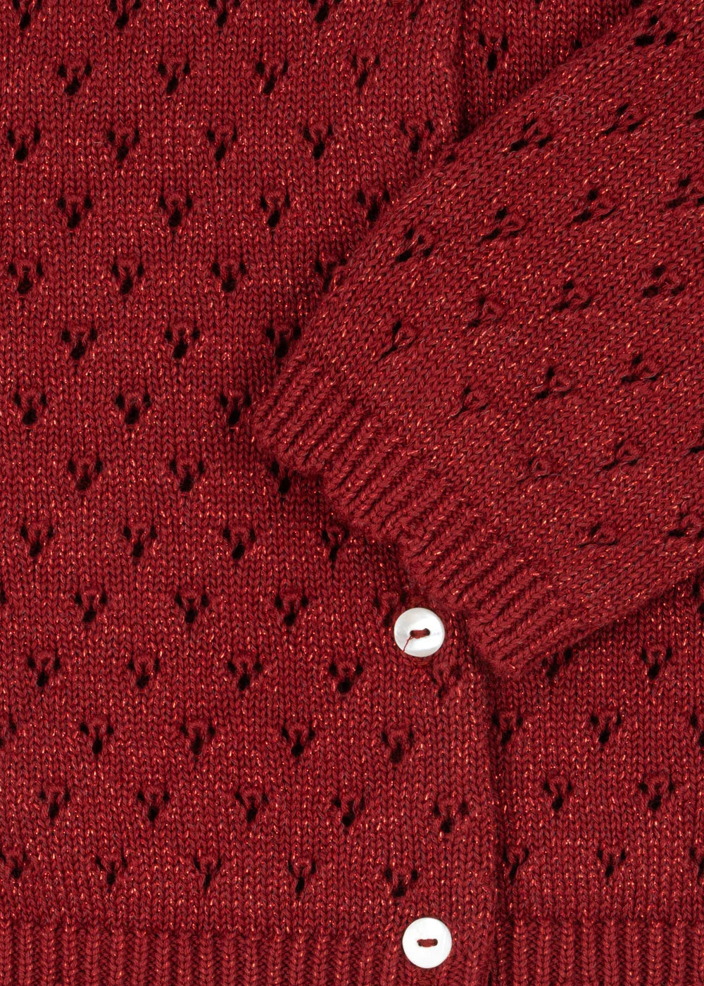 Holiday cardigan