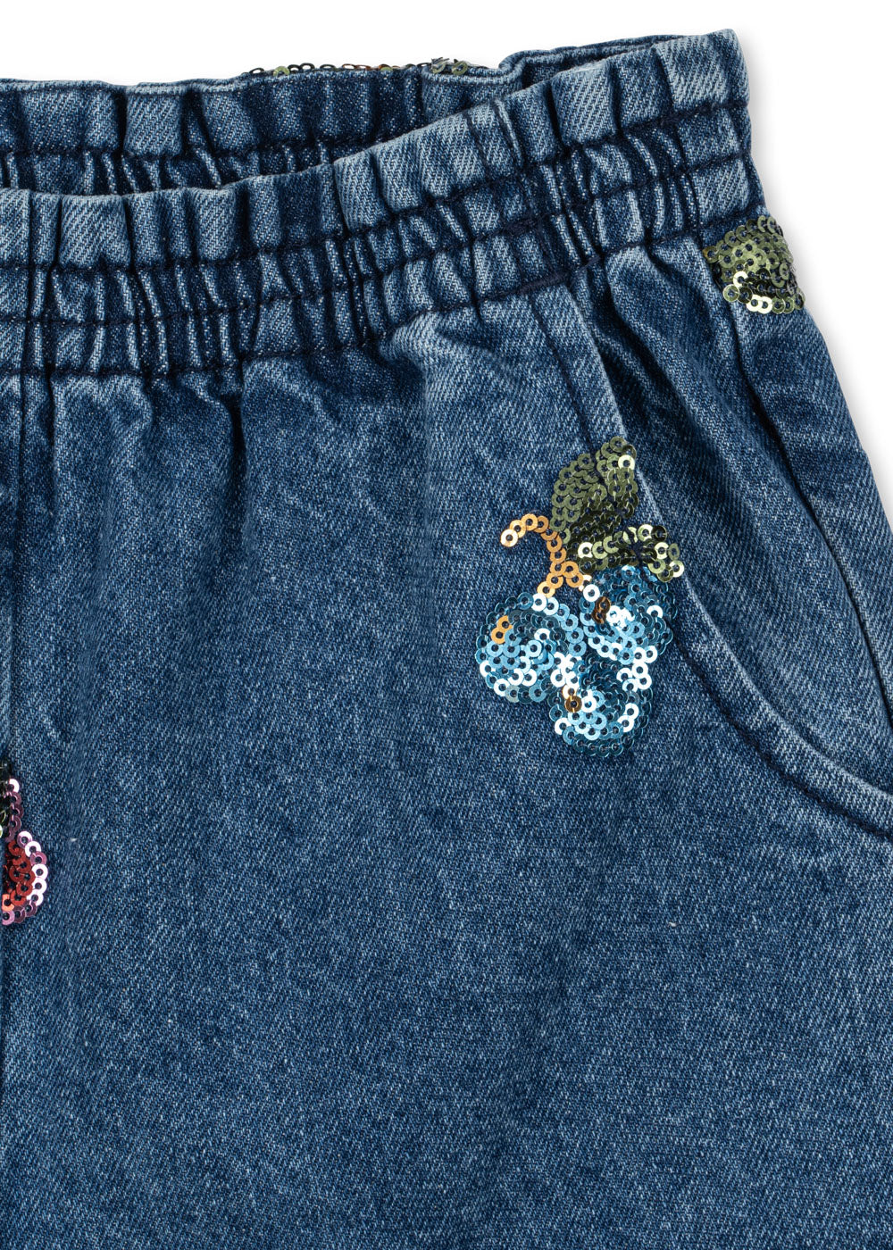 Pantaloni con paillettes Magot