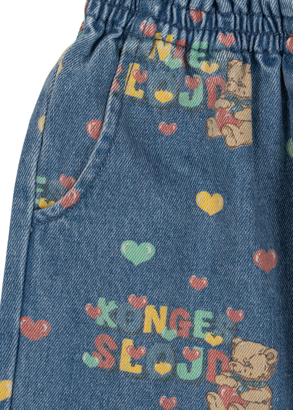 Jeans Frill Teddy